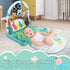 Tummy BOMPOW Baby Play Gym Mat, Play Activity Mat with Music and Lights, Piano Gym, Early Development Baby Gift