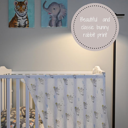 100% 47 47 Inches 2 Pack) LollyBanks Baby Swaddle Blanket, Cotton Muslin Blanket for Boys and Girls, Large x Soft