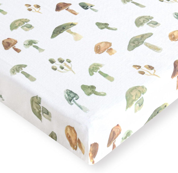 LifeTree Crib Sheets for Baby Unisex - Muslin Fitted Crib Sheets Toddler