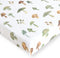 LifeTree Crib Sheets for Baby Unisex - Muslin Fitted Crib Sheets Toddler