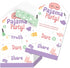 Big Dot of Happiness Pajama Slumber Party - Girls Sleepover Birthday Game Pickle Cards - Set of 12