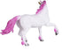 MOJO Pink Unicorn Fantasy Realistic Wildlife Toy-Replica Hand Painted Figurine