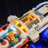 Upgraded LED Light Kit for Lego Command Rover and Crane Loader Building Set, Remote Control Version Compatible