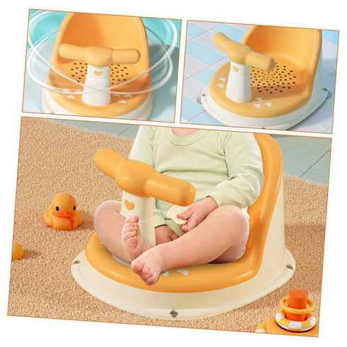Bath Seat for Boy Girl Months Nonslip Ergonomic Bathtub Support for Safe Bathing and Playtime Portable Shower Chair