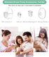 PDFans S28 Set 24mm Wearable Breast Pump Parts Compatible with MomWills Wearable Breast Pump Replacement Accessories