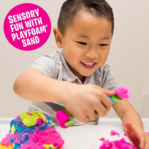 Set 3+ Educational Insights Playfoam Sand Sensory - Non-Toxic Play Sand Toys for Toddlers, Squishy Sensory Bin Filler