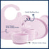 LE PETIT LEO Set Silicone Baby Feeding - Complete Baby Led Weaning Supplies with Non-Toxic Silicone Bibs, Suction