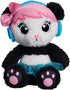 EMMA KATE EK World 7-inch Combo Panda's Sister Coco Plush, Blue Skirt and Pink Bow