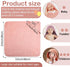 VitalCozy 6 (32 32 Inch,Pink,Rose) Pcs Baby Muslin Hooded Bath Towels and Washcloths Muslin Cotton Hooded Baby Towels
