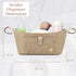 Universal Baby Stroller Organizer,Diaper Caddy Organizer with Adjustable Straps to Fits Nearly Any Strollers |