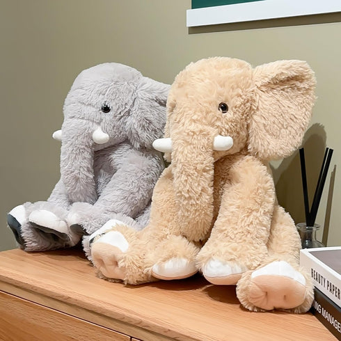 19.2 Inch Large Elephant Stuffed Animals,Clever Elephant Plush Toy for Kids, for Girls and Women,Super Soft Room