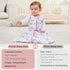 6-12 100% 0.5 1 Pack Baby Sleep Sack months, Cotton Sleep Sack for Newborn, Wearable Blanket Baby, Tog Lightweight