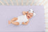 Sweet Jojo Designs Lavender Purple Fitted Crib Sheet - Watercolor Floral Collection