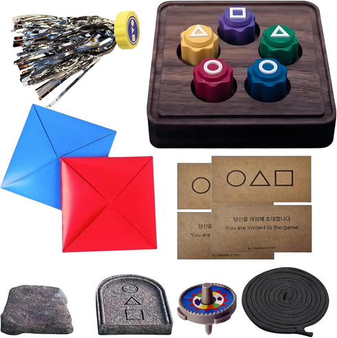 ReeRaa Gonggi Korean Game, Tossing Set (Korean Traditional Play Game) Jebi chagi
