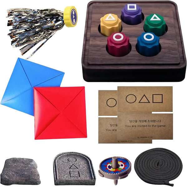 ReeRaa Gonggi Korean Game, Tossing Set (Korean Traditional Play Game) Jebi chagi