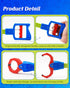 2 15.7 inch Pcs Claw Grabber Toy for Kids, Plastic Robot Arm Hand Claw Pickup Tool, Children Grabbers Interactive Toys
