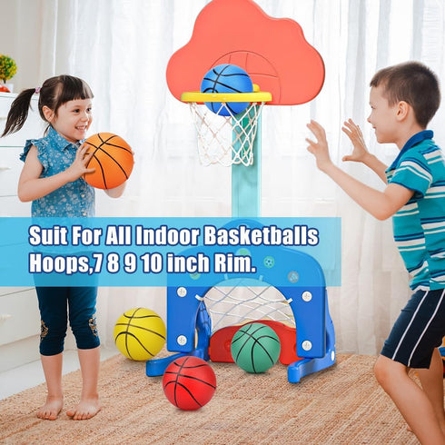 5 Inch Foam Mini Basketballs for Indoor Mini Hoops Set, Soft Squishy Balls, Great Sport Gift for Adults & Kids