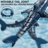 NIPLOOOW 2.4GHz Boys,1:18 4 5 6 7 8 9 Remote Control Shark Toys for Scale High Simulation Shark Toys with Light
