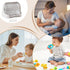 Genrico Countertop Bottle Organizer, Storage Box and Dryer with Lid for Breastfeeding Bottles Portable Dustproof