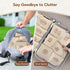 Mini Nomad 7PCs Packing Diaper Bag Organizer Pouches for Baby Kids Travel Essential Storage, Large Waterproof