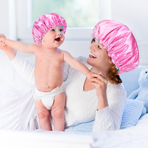 5 Mommy Mepase Pcs and Me Hospital Matching Outfits Maternity Robe Swaddle Blanket Baby Girl Boys Headband Hat for Mom
