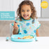 Bumkins Toddler and Baby Suction Plate, Silicone Grip Dish Large Tray for Big Kids, Fits Most Highchairs, Essential