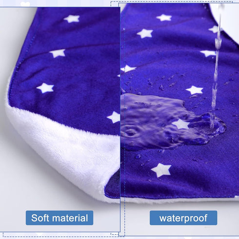 5 Pack Janmercy Adult Drool Bandana Bibs Soft Adjustable Absorbent Drool Bibs for Women Special Needs Unisex Men