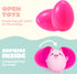 10 JOYIN Pcs Jumbo Easter Eggs Filled with Cute Stress Reliever Animal Squishy Toy for Easter Egg Hunt, Kids Party