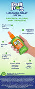 50, 4.7 oz 2 pack Bullfrog Mosquito Coast Bug Spray Insect Repellent + Sunscreen SPF Pump Spray, Fl