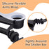 Upgrade Universal Stroller Snack Tray-Compatible with Nuna Uppababy Bugaboo,Stroller Cup Holder Tray with Silicone Arms