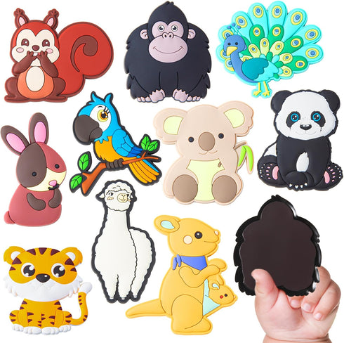Fridge Magnets for Toddlers 1-3, Large Size Educational Magnetic Toys for Kids, Cute Animal Refrigerator Magnets