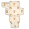 VEKELEE Cute Bears Portable Diaper Changing Pad for Baby, Waterproof & Foldable Changing