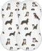 YYZZH Bernese Mountain Dog Muslin Burp Cloths for Baby 2 Pack 100% Cotton