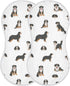 YYZZH Bernese Mountain Dog Muslin Burp Cloths for Baby 2 Pack 100% Cotton