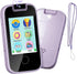 PTHTECHUS Kids Phone Toys for Girls Boys - Toddler Touchscreen MP3 Music Player with Dual Camera