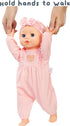 Baby Born Learn to Walk Baby Doll Annabell - Realistic Features for Kids Ages 3+, Walks, Crawls, Sits