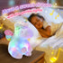Girls,12'' Athoinsu Musical Light up Unicorn Stuffed Animal Soft Furry Plush Toy with LED Night Lights Children's Day