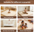 1.3 Inch Tummy 5050 Inch Baby Play Mat for Floor, Thick Memory Foam Time Mat with Non Slip Backing, Soft Coral Velvet