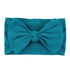 QandSweet Baby Nylon Headbands, 12-Pack Newborn Bows, Soft Head Wraps for Infant Toddler Girls