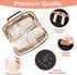 Pack, 6 Breastmilk Cooler Travel Bag with Ice Portable Insulated Breast Milk Cooler Bag Fits Bags of Breastmilk