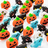 YGAOHF 150 Pack Halloween Mini Erasers Cute 6 Styles Pumpkin Ghost Bat Erasers for Kids Trick or Treat Party Favors