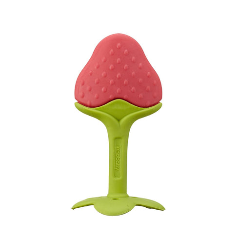 Award Winning Original Teethin Smart EZ Grip Fruit Teether by Innobaby - Sore Gum Relief for Front Teeth & Molars