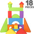 Giant Jumbo Building Foam Blocks for Toddlers – Large 18 Pieces