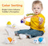 Learning Toys for 1 2 3 Year Old | Educational Montessori Shape Sorter Toys | Matching Eggs Baby Toys
