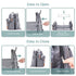 Backpack ISMGN Diaper Bag with Changing Station, Large Diaper Bag, Baby Bag, Multifunctional Diaper Bag, Gray