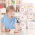 12 Piece Baby Muslin Bibs, Bandana Drool Bibs for Boys and Girls, Soft Adjustable Cotton Teething Bibs