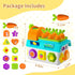 Zardali 1-2 1st 12-18 1-3 Montessori Toys for Year Old Boys Girls, First Birthday Gift for One Year Old, Baby Month