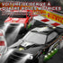 1:20 4WD 20KPH Remote Control Car for Boys Girls Kids, RC Drift Car with LED Lights, Hight Speed Proportional Throttle