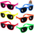 GINMIC Kids Sunglasses Party Favors, 12 Pack Neon Sunglasses for Boys and Girls, Great Gift