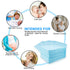 Zdolmy Baby Disposable Changing Pad, 20Pack Soft Waterproof Mat for Diaper Changing Table & Mat